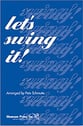 Let's Swing It SATB choral sheet music cover